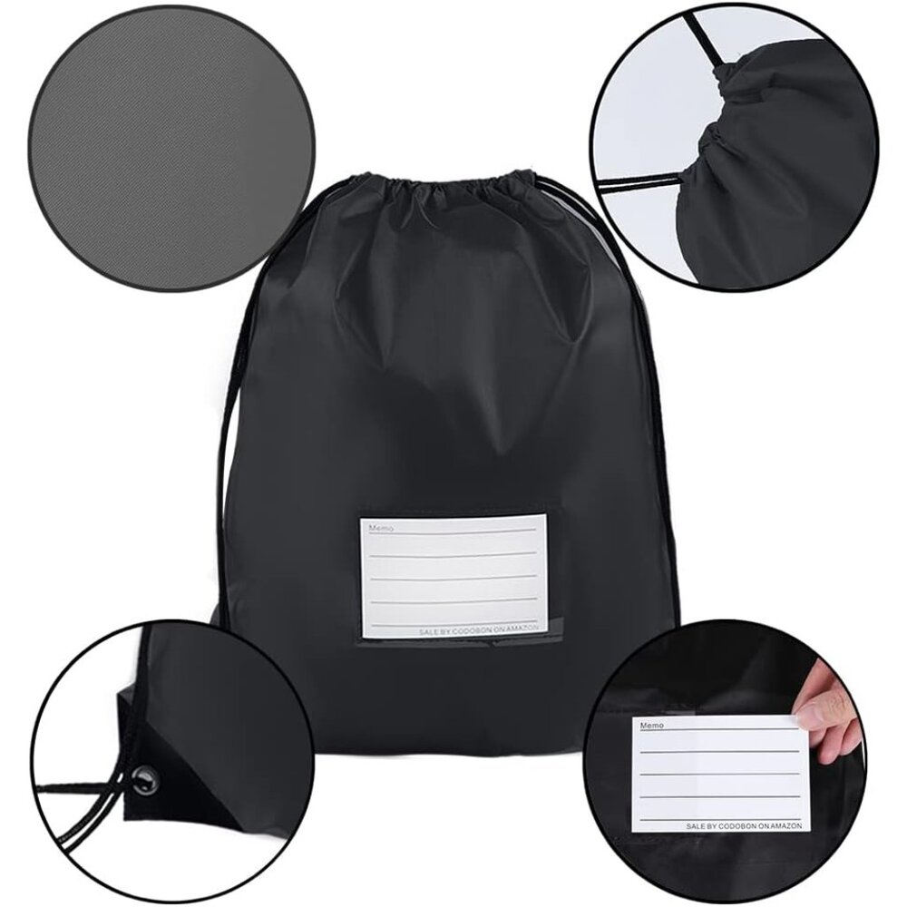 Durable 20 Count Drawstring Bags - Machine Washab… - image 4